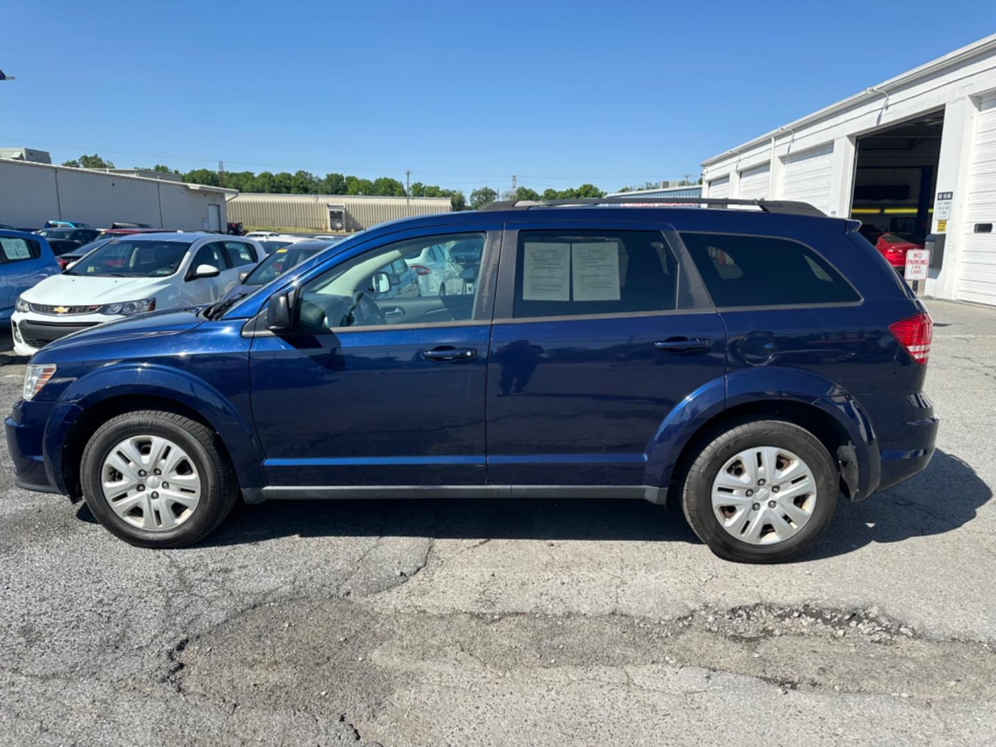 2017 BLUE Dodge Journey SE (3C4PDCAB1HT) with an 2.4L L4 DOHC 16V engine, 4A transmission, located at 1254 Manheim Pike, Lancaster, PA, 17601, (717) 393-9133, 40.062870, -76.323273 - Photo#7